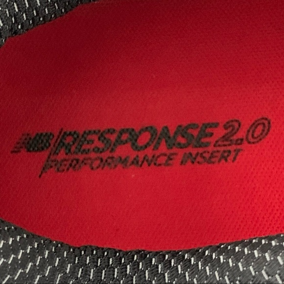 New Balance Red Speckled Sneakers - Picture 8 of 12